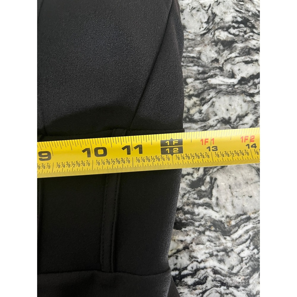 Windsor Black Corset Maxi Dress Sweetheart Neckline High Slit Formal Gown Size S - Picture 4 of 4